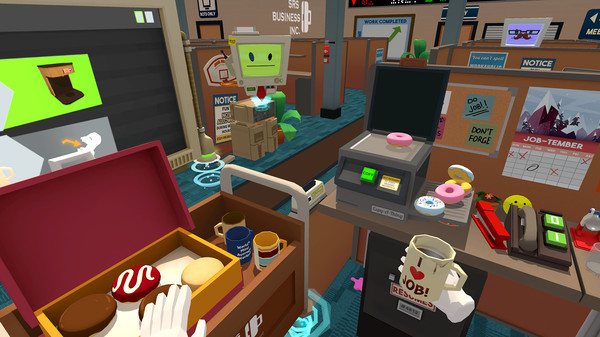 Скриншот из Job Simulator