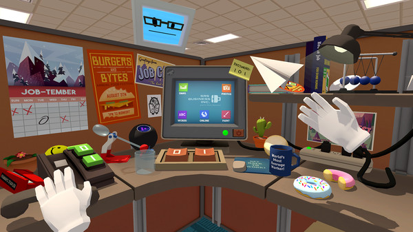Скриншот из Job Simulator