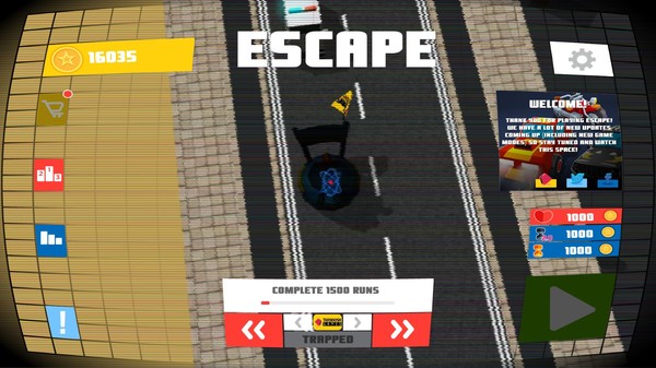 Escape: Close Call game for Linux 1