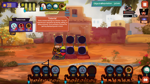 Скриншот из Caravanserail