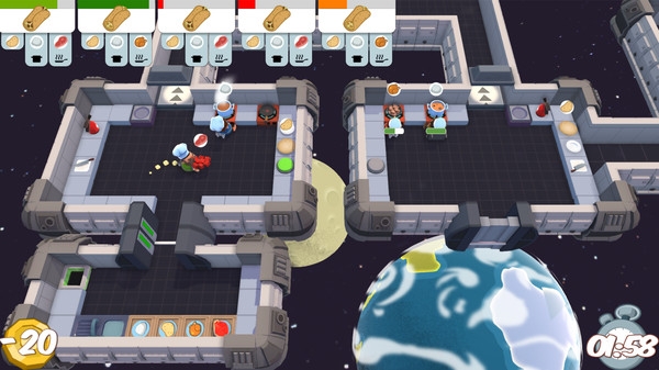 Скриншот из Overcooked