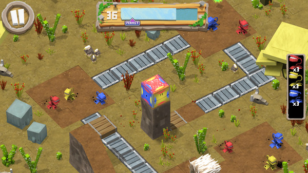 Скриншот из Square's Route