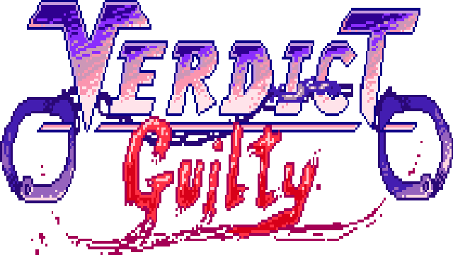 Verdict Guilty - 유죄 평결 Logo
