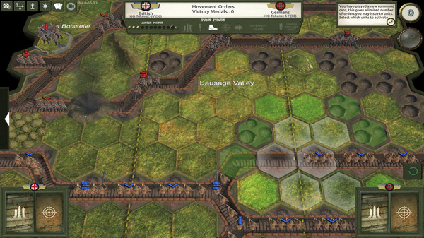 Скриншот из Commands & Colors: The Great War