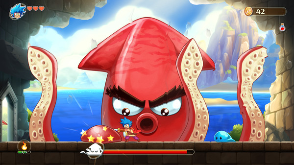 Скриншот из Monster Boy And The Cursed Kingdom