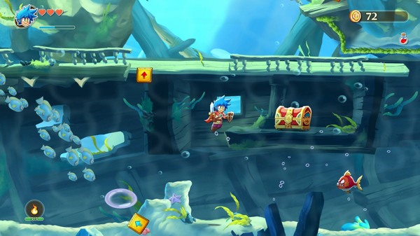 Скриншот из Monster Boy And The Cursed Kingdom