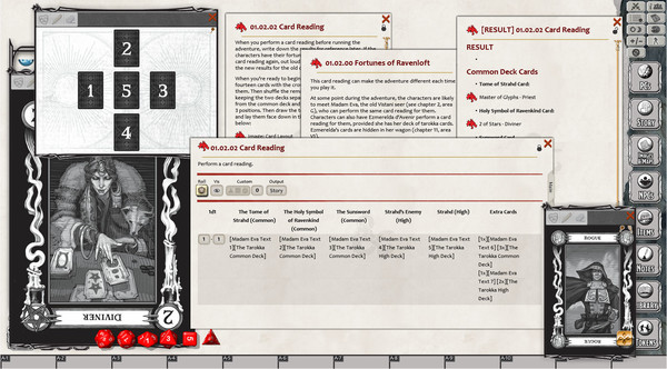 Скриншот из Fantasy Grounds - D&D Curse of Strahd