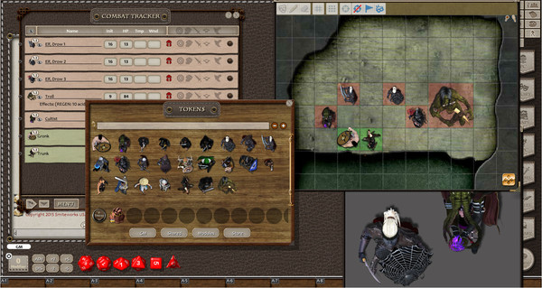 Скриншот из Fantasy Grounds - Top-Down Tokens - Darkwoulfe's Token Pack Vol 2