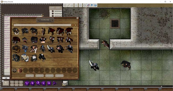 Скриншот из Fantasy Grounds - Top-Down Tokens - Darkwoulfe's Token Pack Vol 1