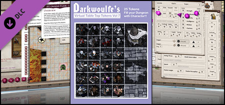 Fantasy Grounds - Top-Down Tokens - Darkwoulfe's Token Pack Vol 7