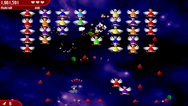 Скриншот из Chicken Invaders 2 - Christmas Edition