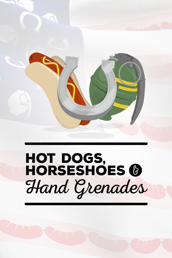 Hot Dogs, Horseshoes & Hand Grenades Artwork