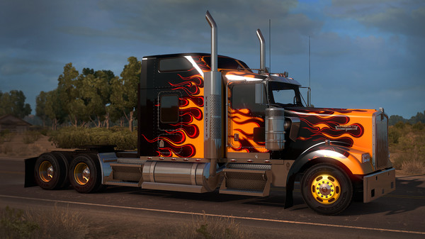 Скриншот из American Truck Simulator - Wheel Tuning Pack