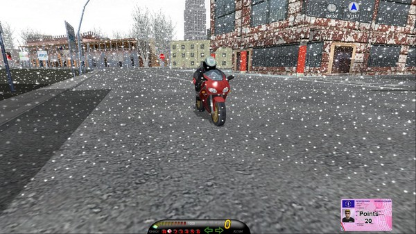 Safety Driving Simulator: Motorbike recommended requirements