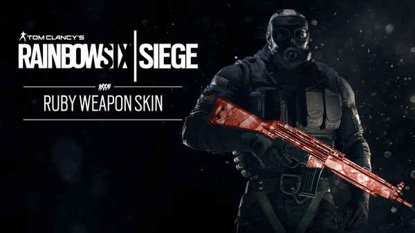 Скриншот из Rainbow Six Siege - Ruby Weapon Skin
