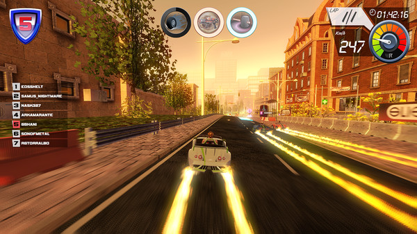 Скриншот из Wincars Racer