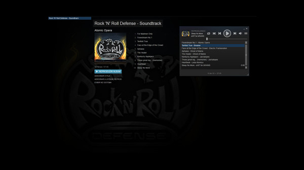 Скриншот из Rock 'N' Roll Defense: Soundtrack