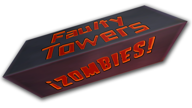 ¡Zombies! : Faulty Towers Logo