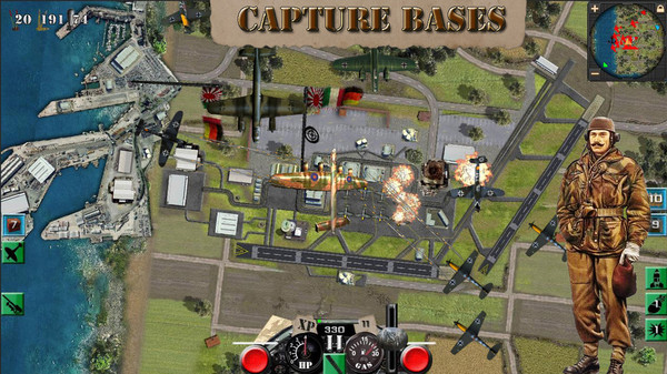 Скриншот из War Birds: WW2 Air strike 1942