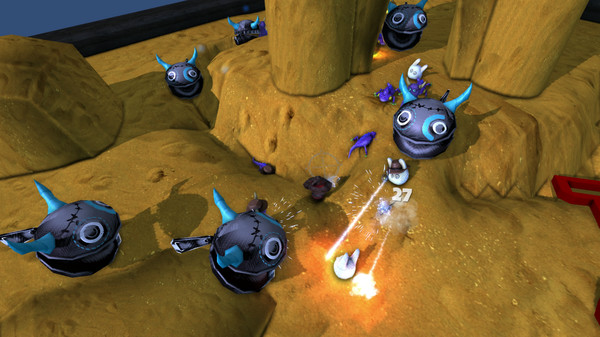 Nighttime Terror VR: Dessert Defender game for Linux 1