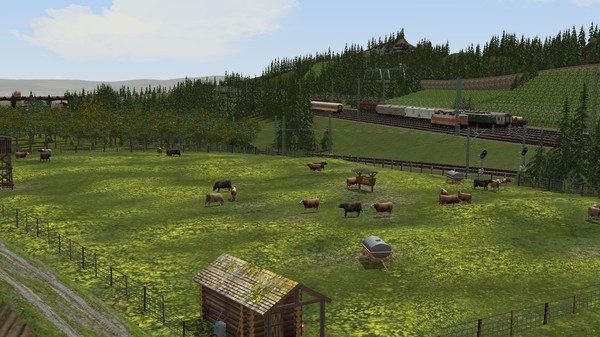 Скриншот из EEP Train Simulator Mission