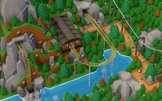 Скриншот из Parkitect