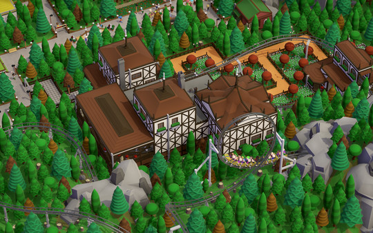 Скриншот из Parkitect