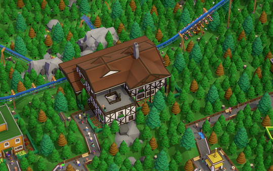 Скриншот из Parkitect