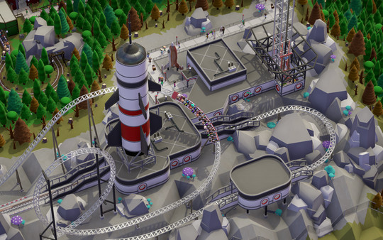 Скриншот из Parkitect