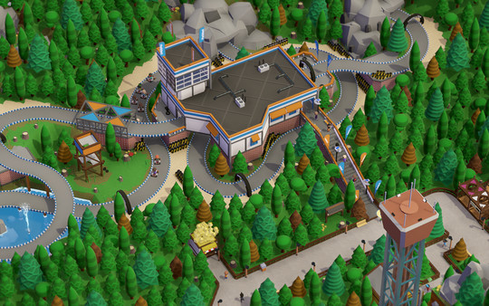 Скриншот из Parkitect