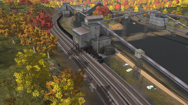 Скриншот из TANE DLC: C&O 2-6-6-6 H8 - New River Mining Coal Run