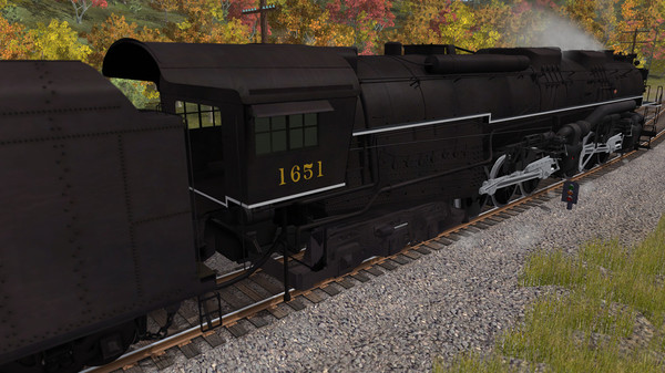 Скриншот из TANE DLC: C&O 2-6-6-6 H8 - New River Mining Coal Run