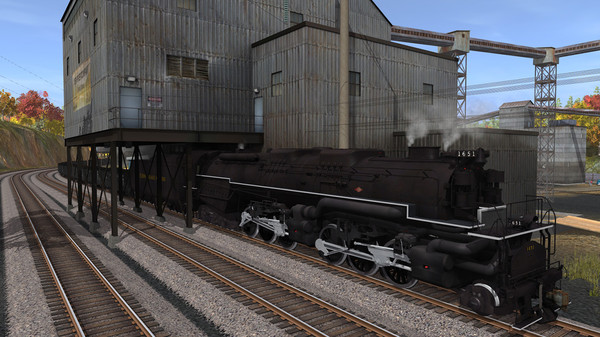 Скриншот из TANE DLC: C&O 2-6-6-6 H8 - New River Mining Coal Run