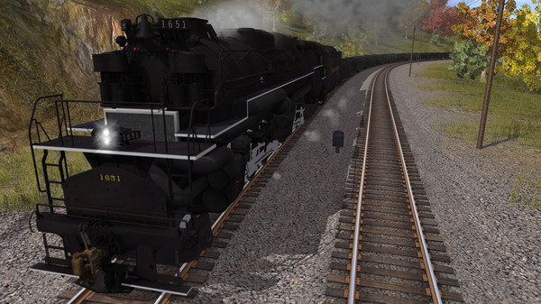 Скриншот из TANE DLC: C&O 2-6-6-6 H8 - New River Mining Coal Run
