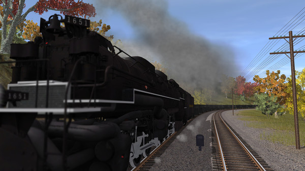 Скриншот из TANE DLC: C&O 2-6-6-6 H8 - New River Mining Coal Run