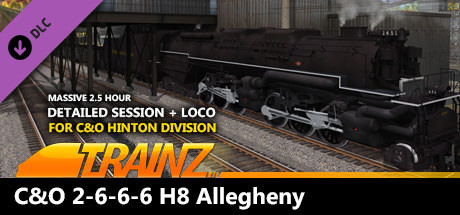 Trainz Driver DLC: C&O 2-6-6-6 H8 - New River Mining Coal Run cover art