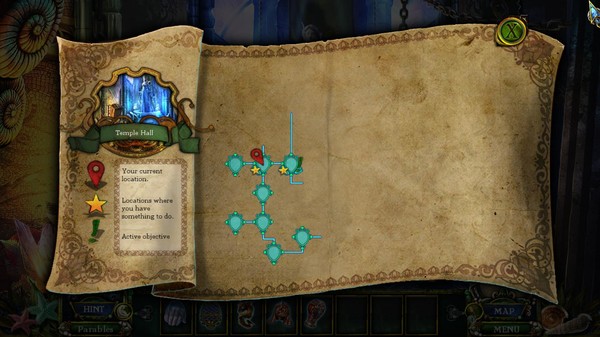 Скриншот из Dark Parables: The Little Mermaid and the Purple Tide Collector's Edition