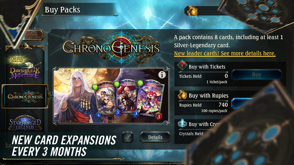 Shadowverse CCG PC requirements