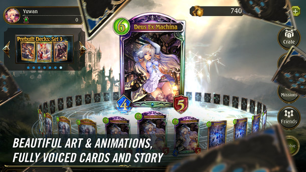 Скриншот из Shadowverse