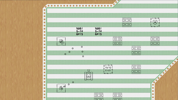 Скриншот из ASCII Attack Soundtrack