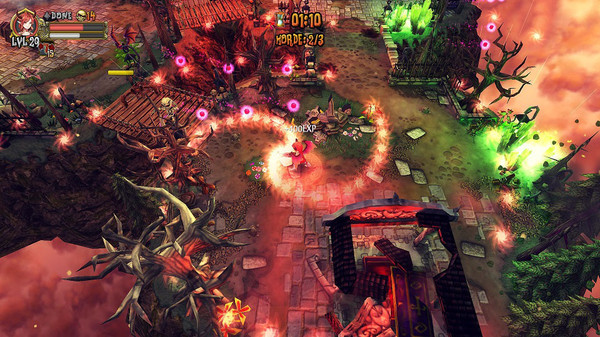 Demon's Crystals game for Linux 1