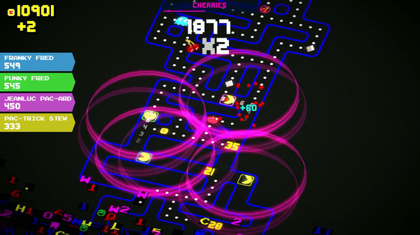 Скриншот из PAC-MAN 256 Скриншот из PAC-MAN 256