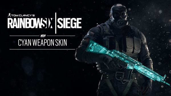 Скриншот из Rainbow Six Siege - Cyan Weapon Skin