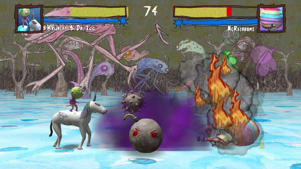 Скриншот из FrightShow Fighter