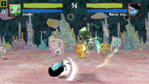 FrightShow Fighter game for Linux 1