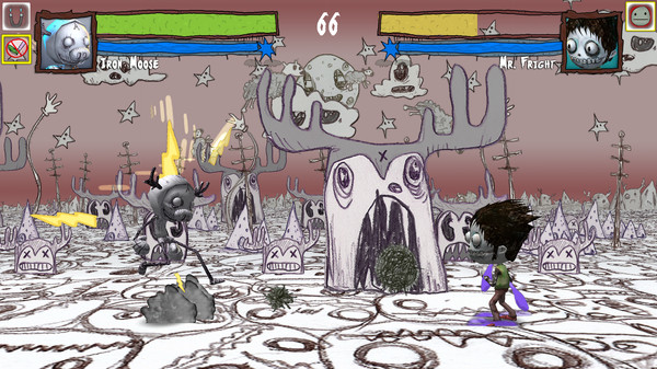 Скриншот из FrightShow Fighter