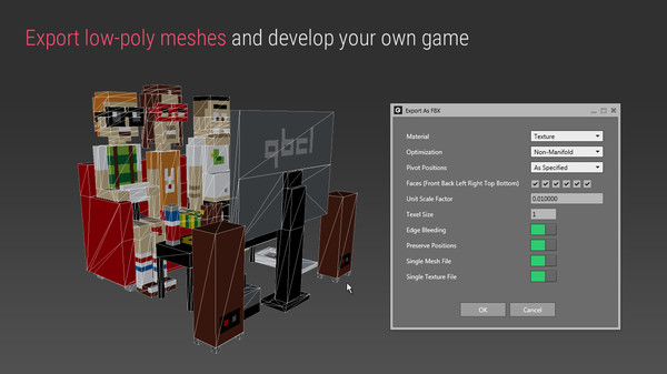Скриншот из Qubicle Mesh Module
