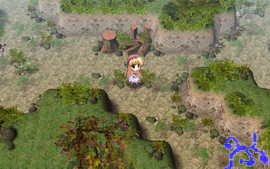 Скриншот из A dragon girl looks up at the endless sky