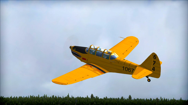 Скриншот из FSX: Steam Edition - Fairchild PT-26 Cornell Add-On