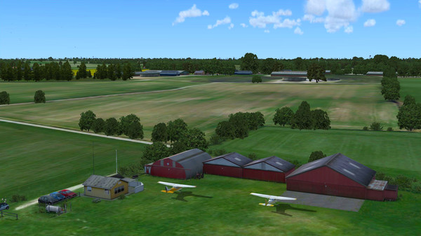 Скриншот из FSX: Steam Edition - Nordborg Airfield Add-On